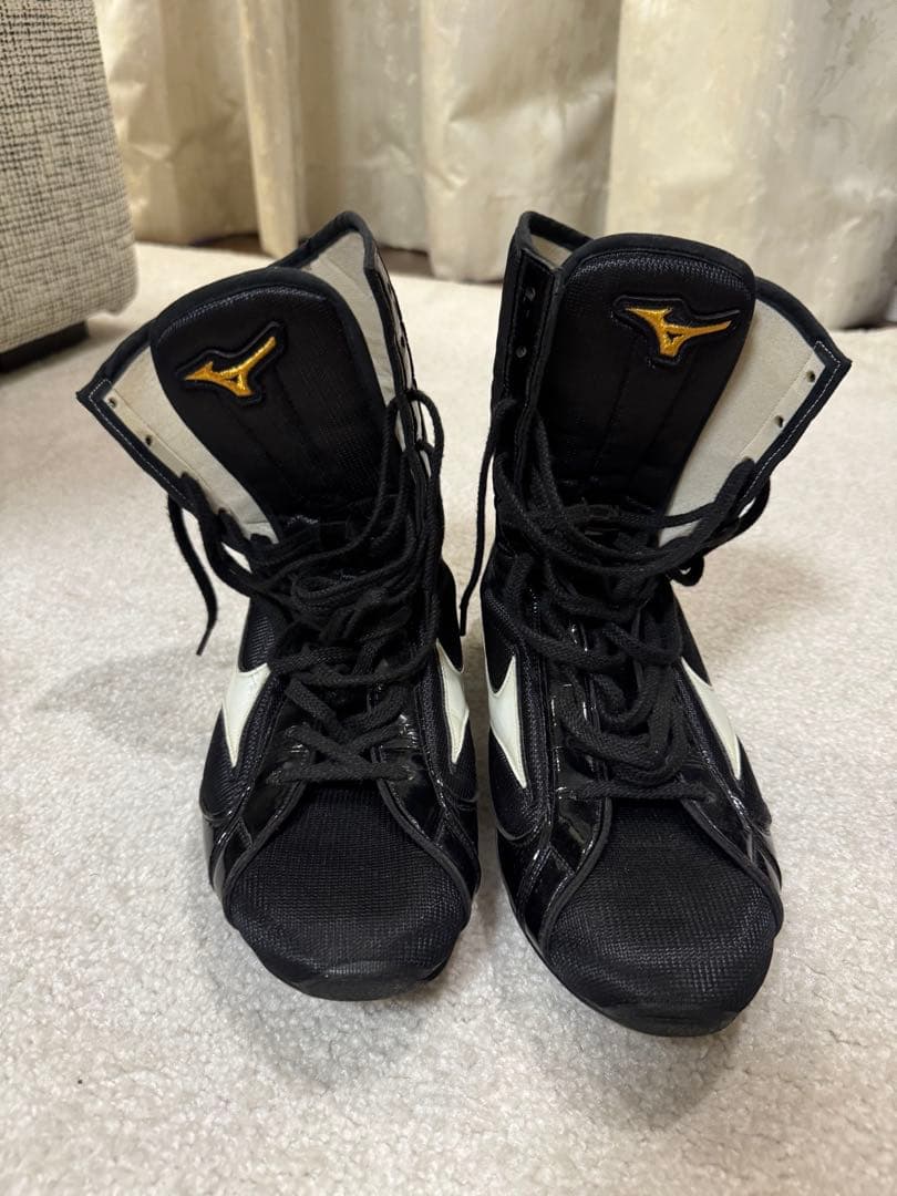 【美品】Mizuno ボクシングシューズ フィニッシャー 箱付き 27cm