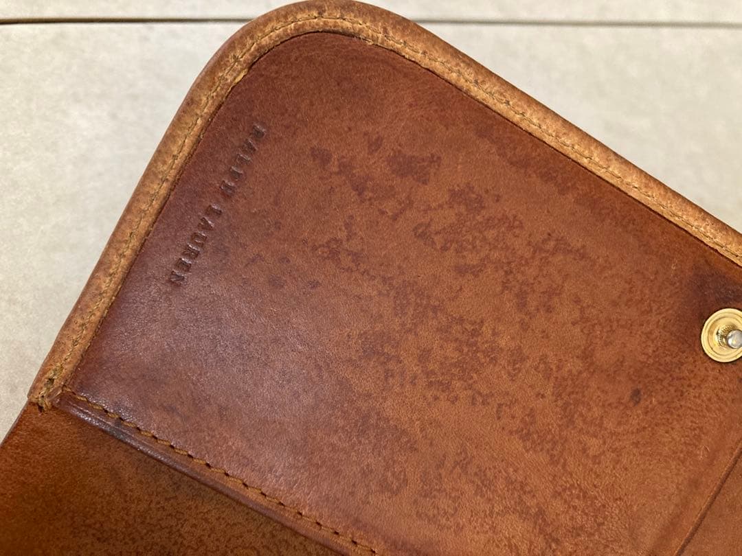ラルフローレン RALPH LAUREN RRL 長財布 ハンドメイド