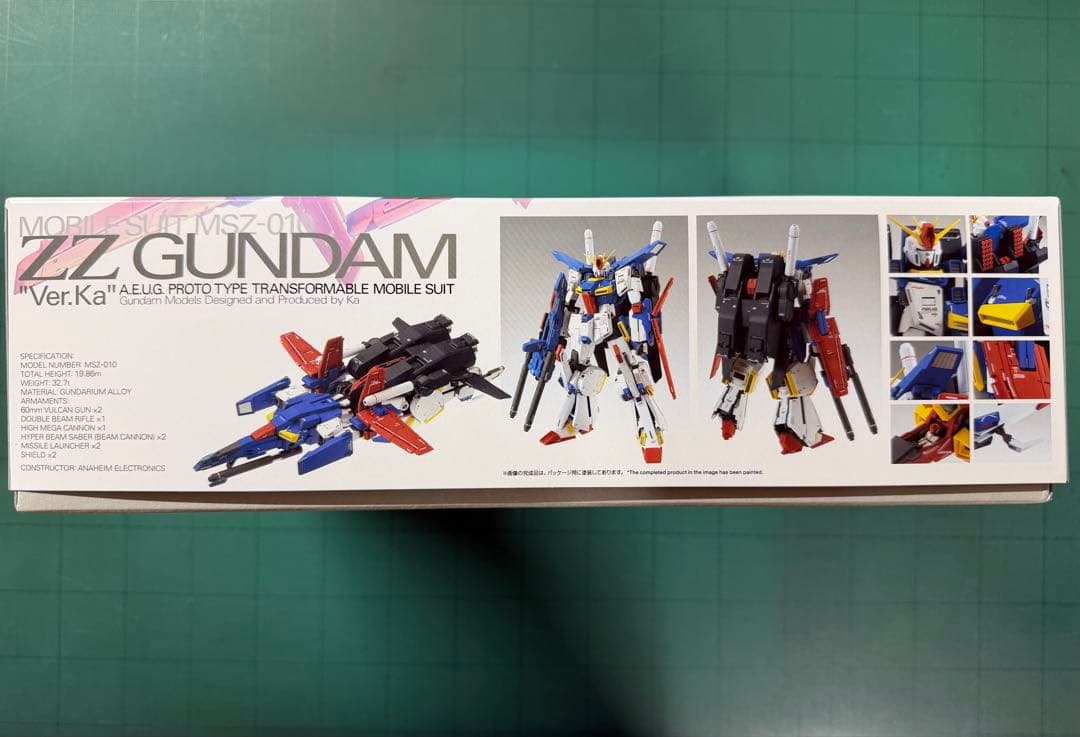 MG ダブルゼータガンダム Ver.Ka (ZZガンダム Ver.Ka)