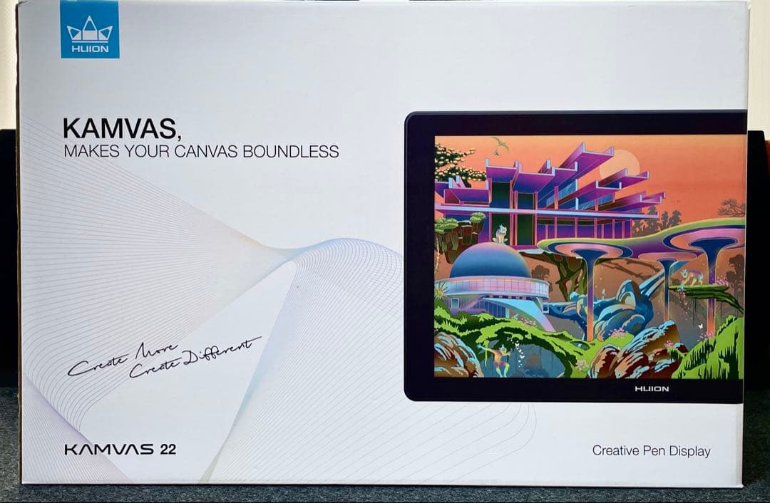 HUION KAMVAS 22 液タブ