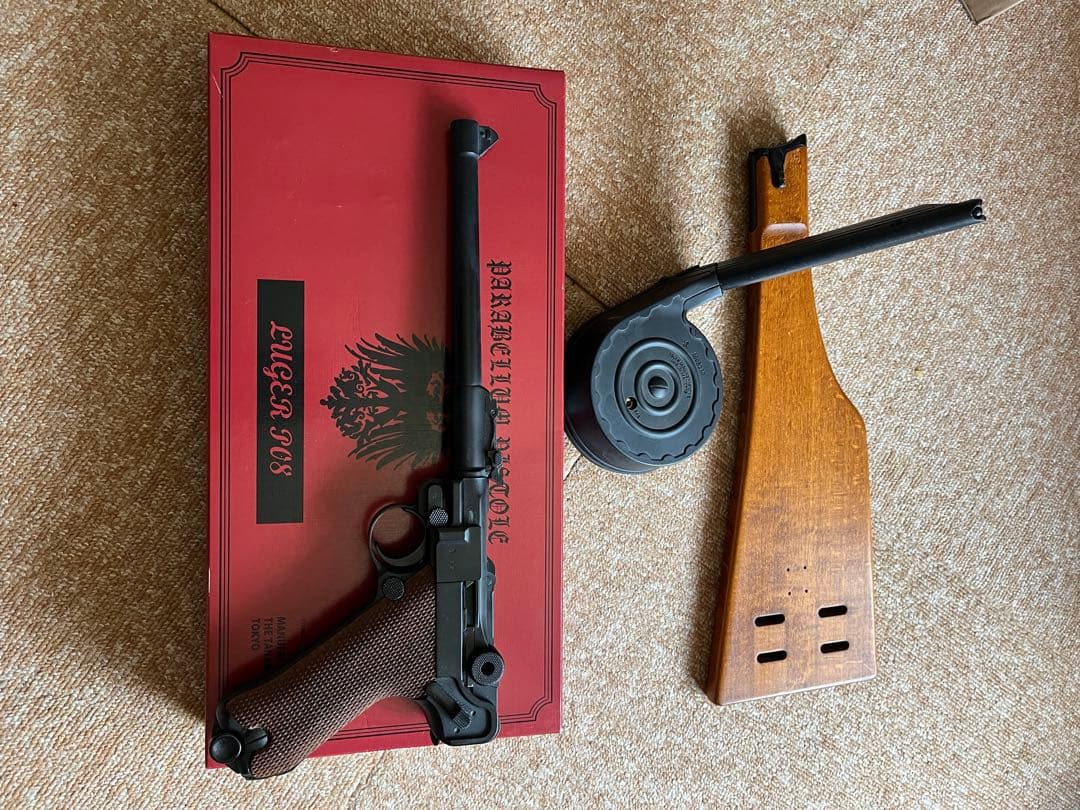 タナカ製　ルガーＰ08 8インチモデル