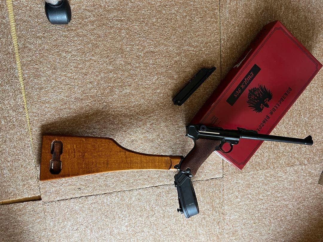 タナカ製　ルガーＰ08 8インチモデル