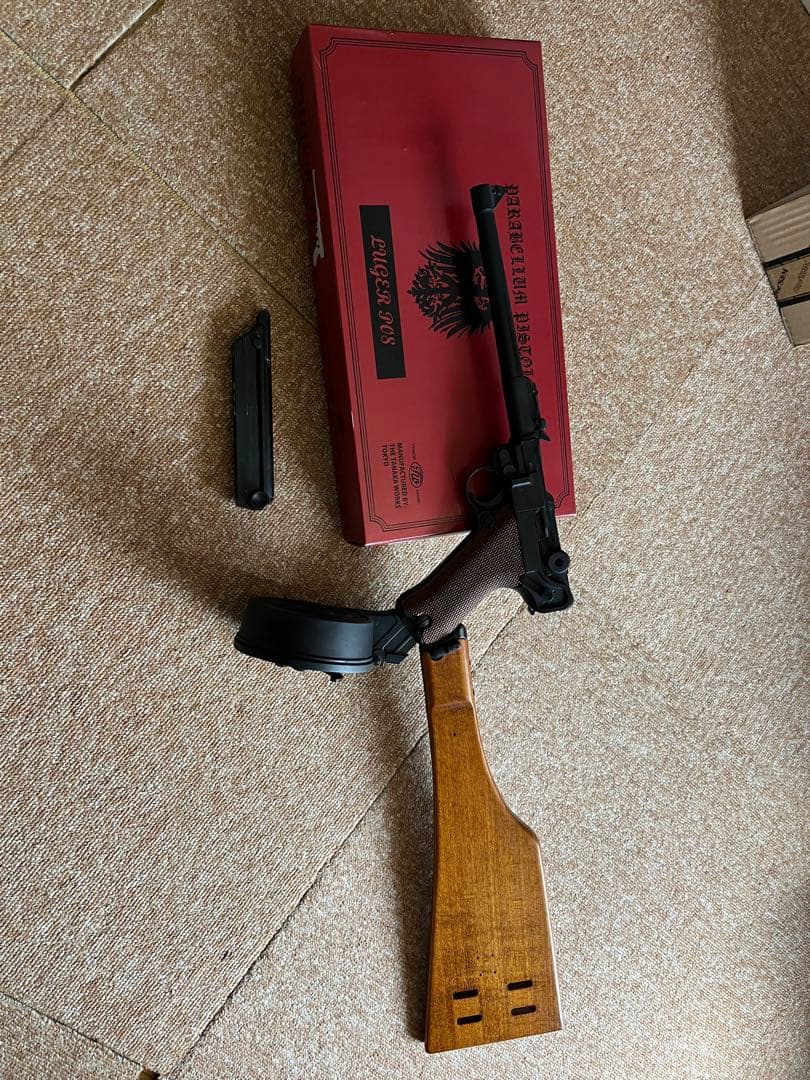 タナカ製　ルガーＰ08 8インチモデル