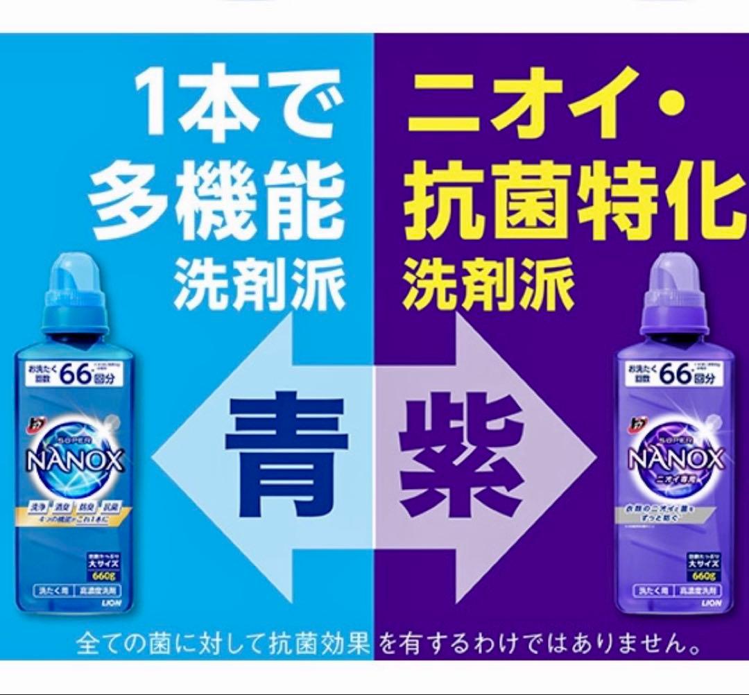 トップ スーパーナノックス ニオイ専用 1230g 7袋 NANOX