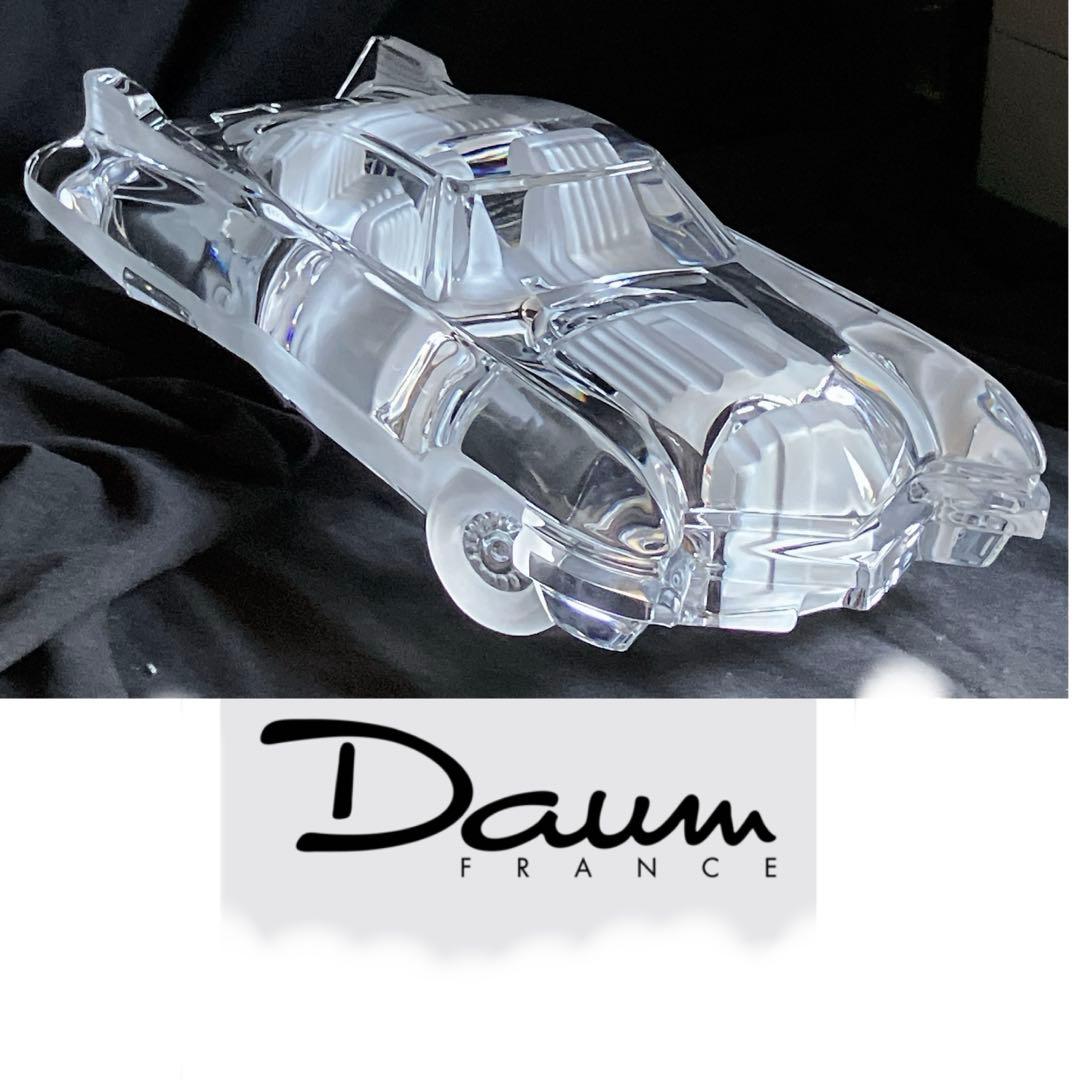 ドームフランス クリスタル キャデラック エルドラド オブジェ 水晶 自動車