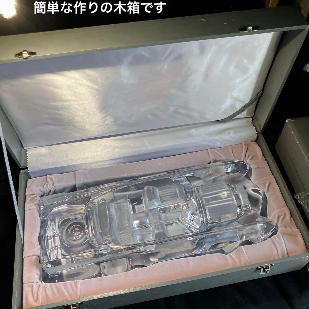 ドームフランス クリスタル キャデラック エルドラド オブジェ 水晶 自動車