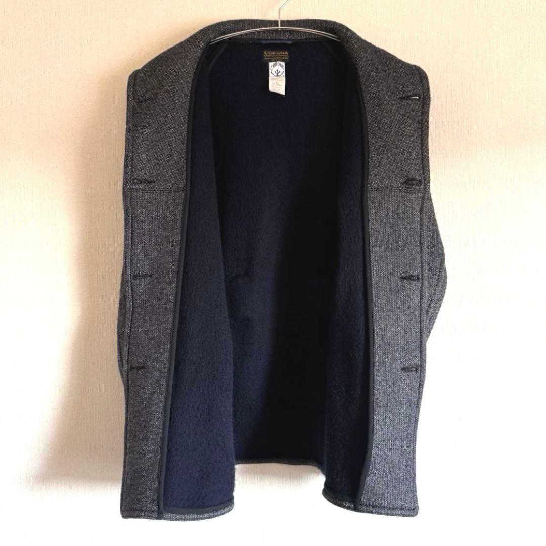 コロナ　4つボタンビーチクロスジャケット　日本製　Lサイズ