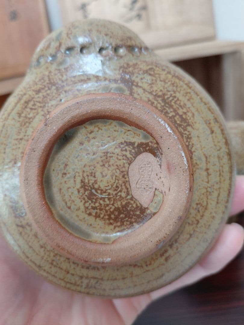 布志名焼 八世 土屋善史郎&萬古焼 翠涛園 石？作 煎茶道具 茶道具