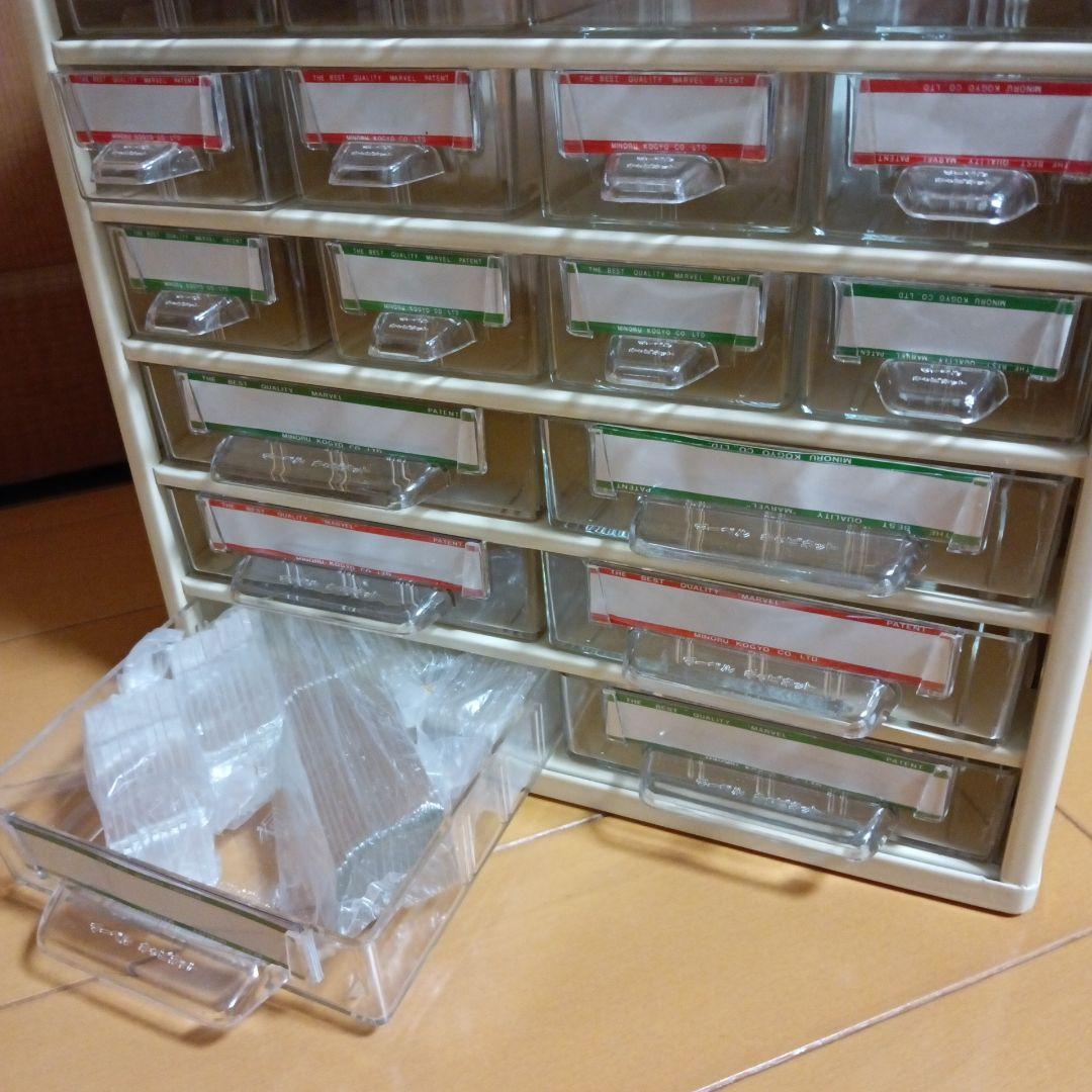 昭和レトロ　デッドストックミノル工業株式会社　マーベルキャビネット　未使用品