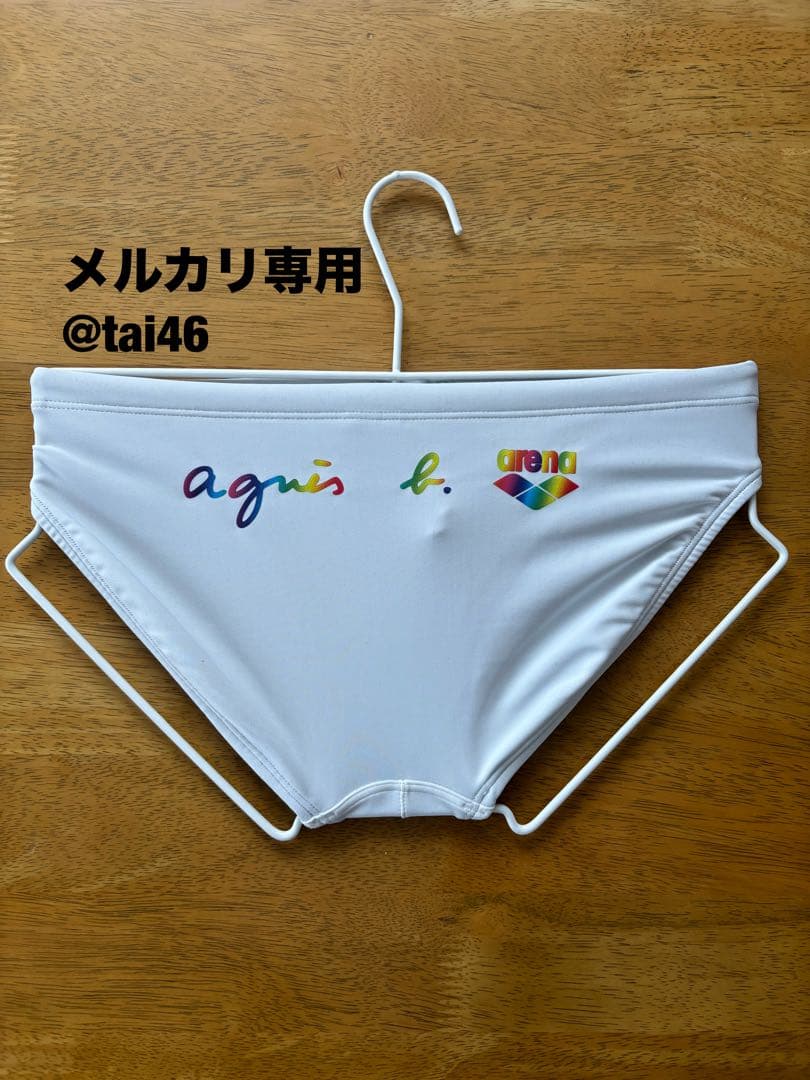 arena & agnes b.（アニエスベー）競泳水 着Vパン・競パン L