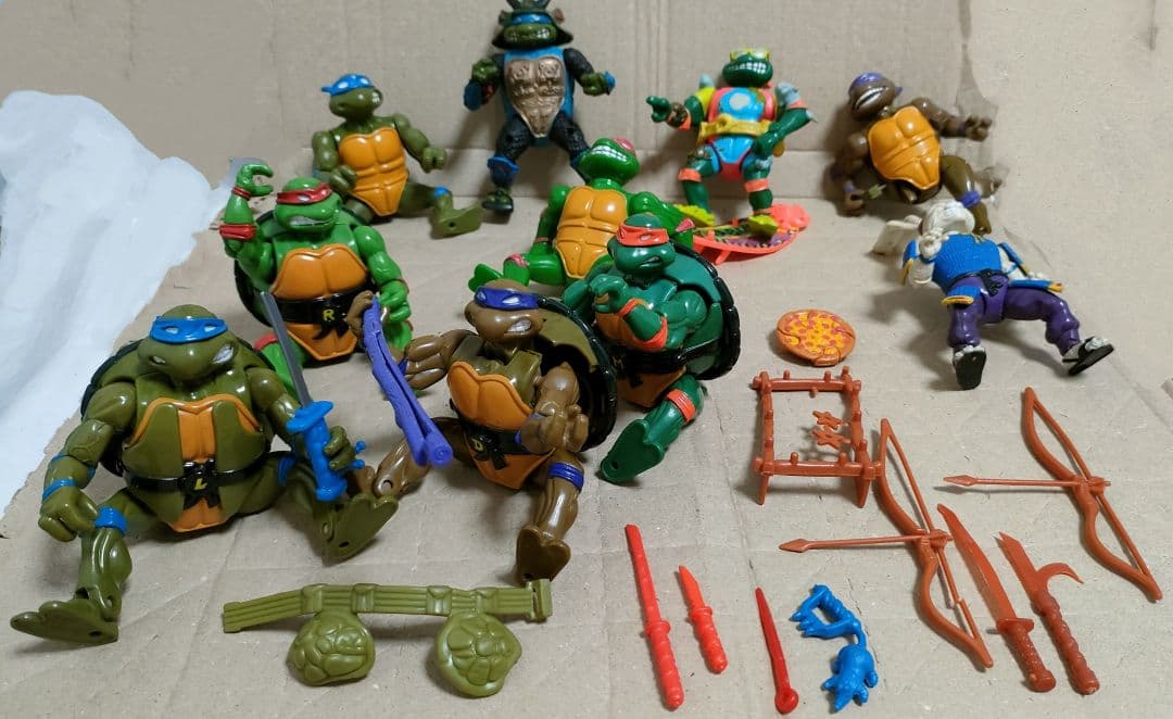 ミュータントタートルズ フィギュア ジャンク有