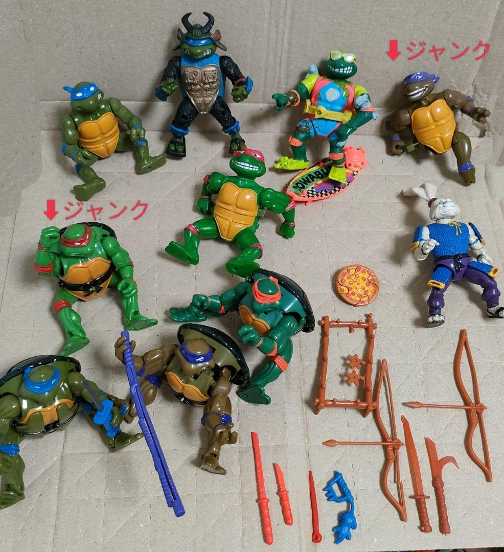 ミュータントタートルズ フィギュア ジャンク有