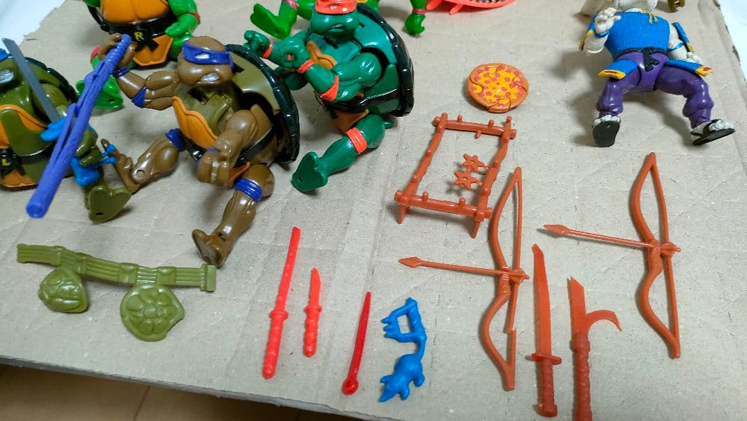 ミュータントタートルズ フィギュア ジャンク有