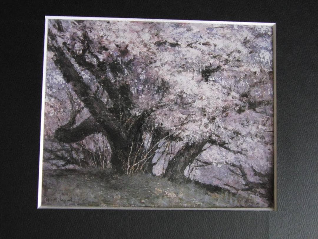 三上浩、【謳歌】、希少な額装用画集より、新品額装付、状態良好