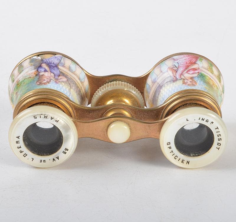 オペラグラス　七宝　PARIS　TISSOT　OPTICIEN M　R4315