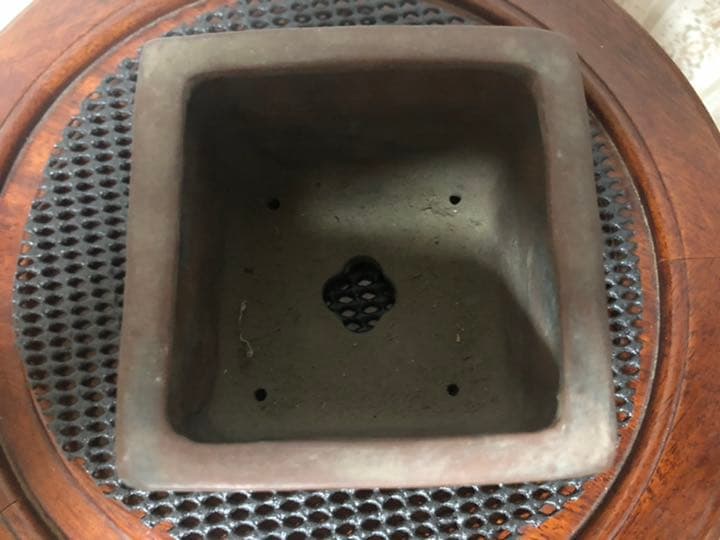 盆栽鉢　落款あり　お買い得