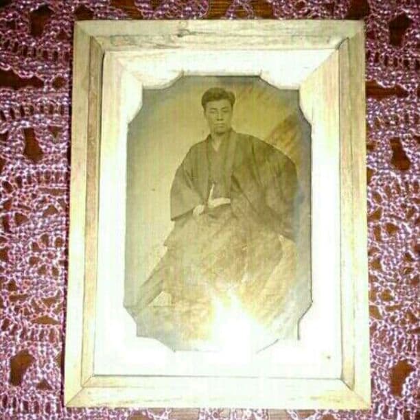 レア 1877年 明治 十年 140年 昔 ガラス 写真 アンティーク 骨董品