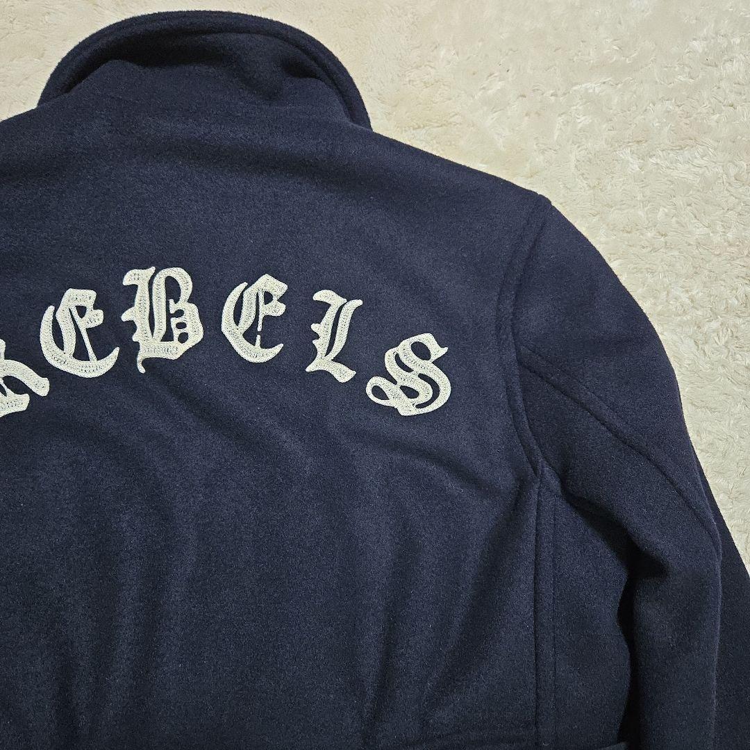 美品 希少 ジェラード ウールスポーツ ジャケット チェーン刺繍 Mサイズ