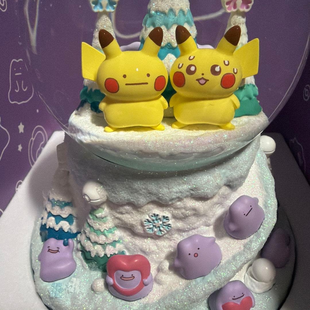 韓国公式　ポケモン　メタモン　スノードーム　スノーボール　限定グッズ