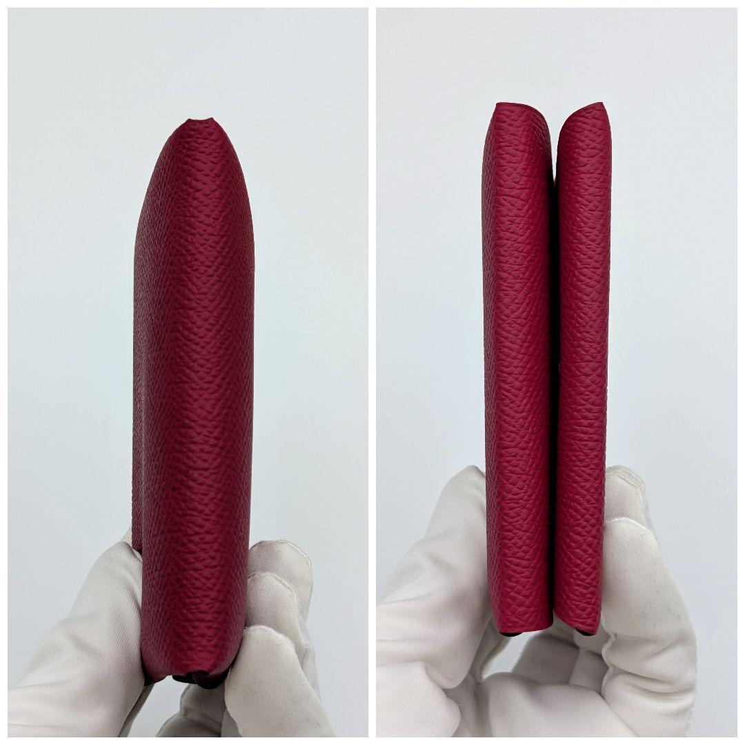 未使用 エルメス カルヴィ デュオ エプソン ルージュグレナ B刻印 箱