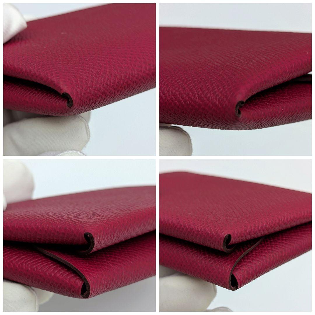 未使用 エルメス カルヴィ デュオ エプソン ルージュグレナ B刻印 箱