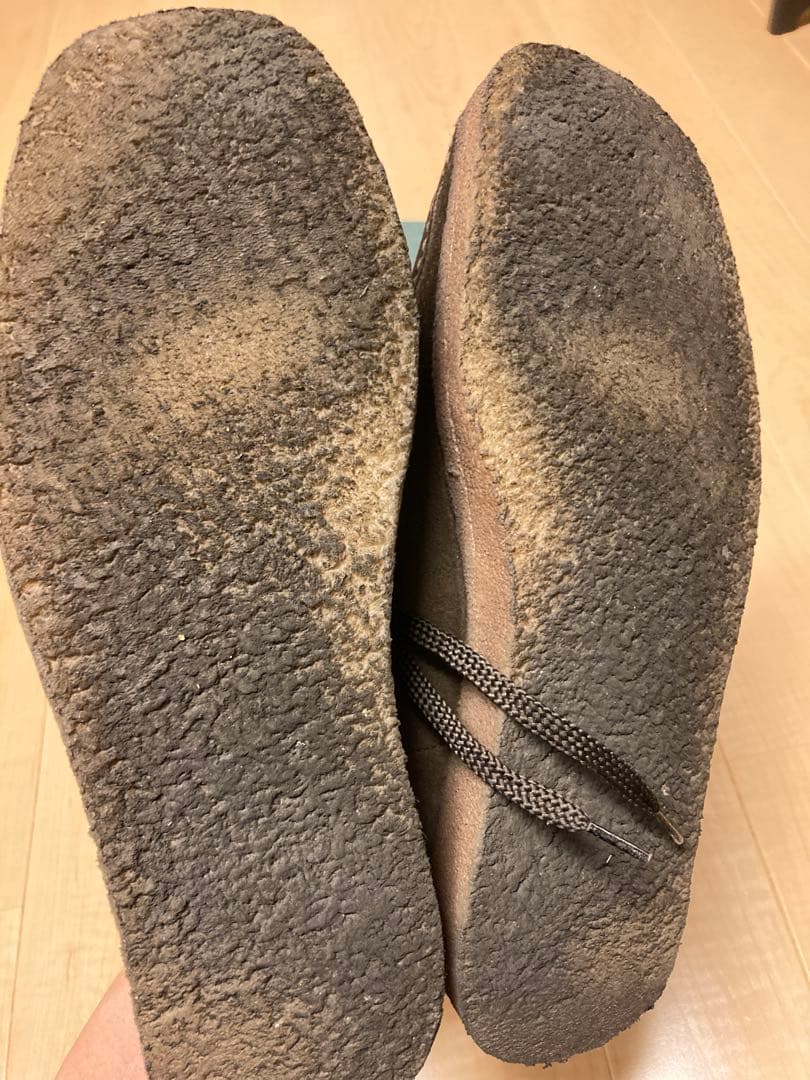 美品 別注品 パドモアアンドバーンズ ワラビーシューズ P404 UK9