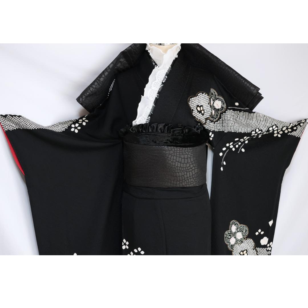 振袖7点セット帯新品173cm帯締めフルセットトールサイズ成人式CB16