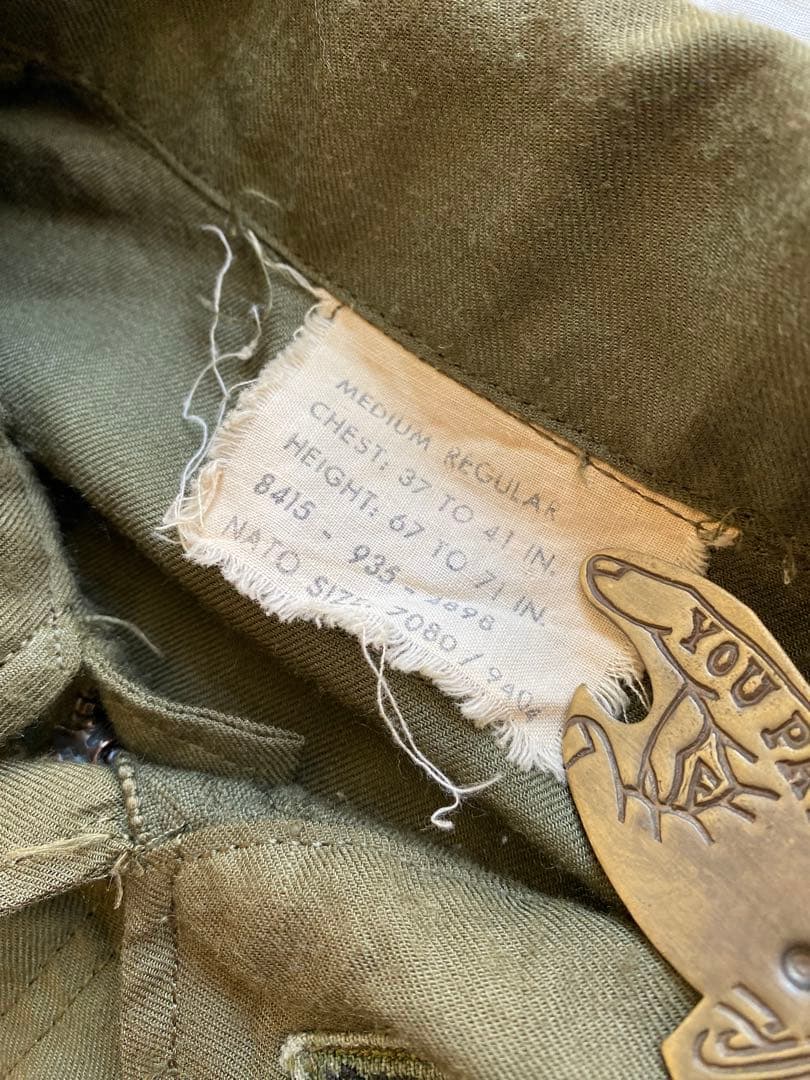 【超希少】70s US ARMY ヘリクルーシャツ ノーメックス　OG-106
