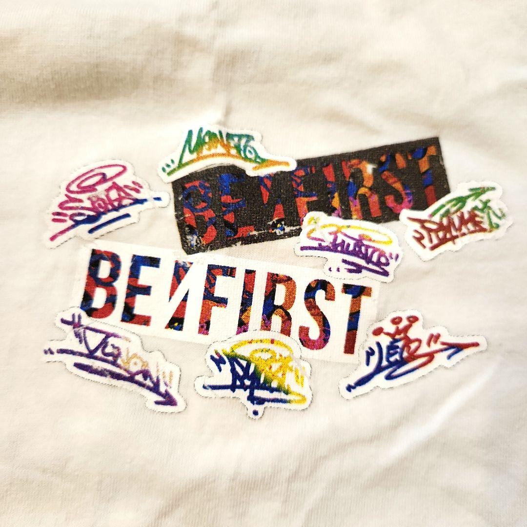 BE:FIRST Boom Boom Back 半袖 Tシャツ 白 ホワイト L