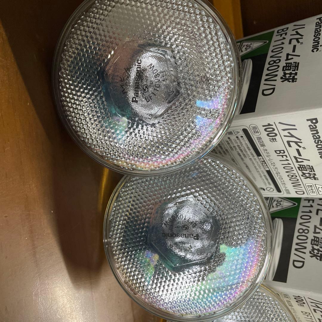 Panasonic ハイビーム電球 BF110V80W/D 3個セット