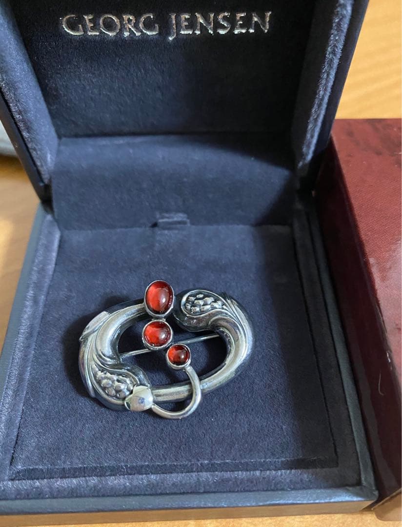 ジョージジェンセン　#77ブローチ broach 美品