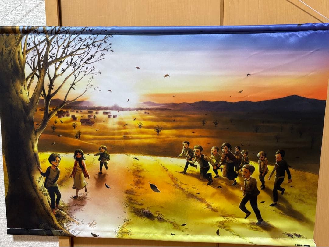 進撃の巨人 特製タペストリー 諌山 創 講談社 別マガKCフェア 抽選 当選品