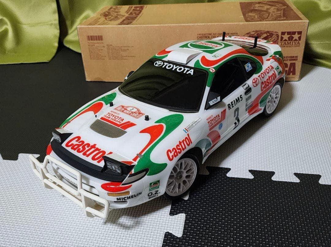 タミヤ　TA-01ベース　カストロールセリカ　GT-FOUR RC ラリー未走行