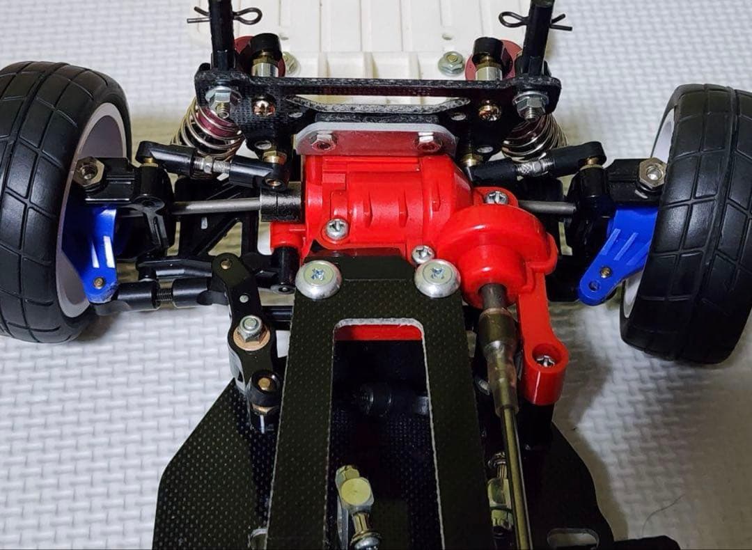 タミヤ　TA-01ベース　カストロールセリカ　GT-FOUR RC ラリー未走行