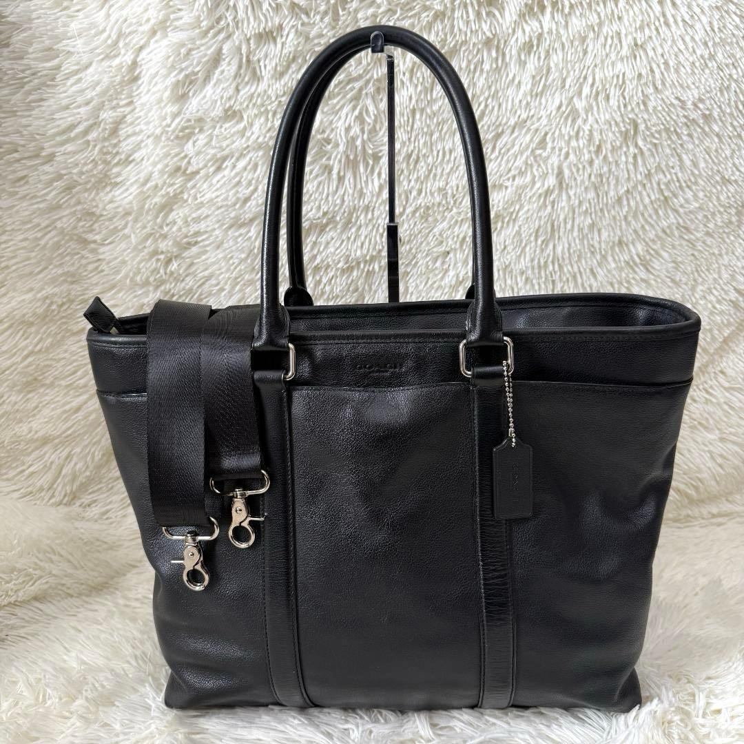 みっちーー様✨COACH ビジネスバッグ メトロポリタン トートバッグ レザー