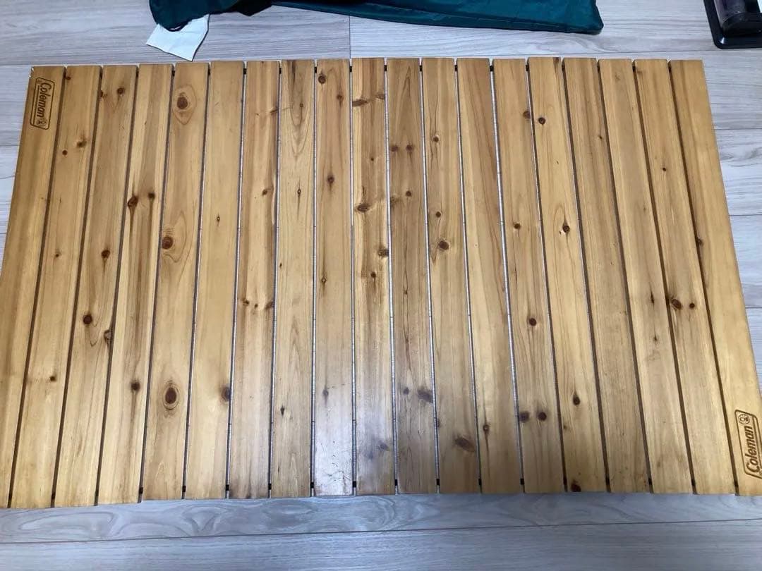 コールマンColeman ナチュラルウッドロールテーブル110