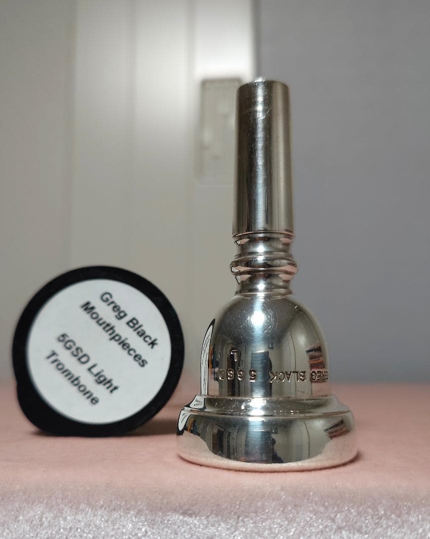 Greg Black 5GSD ライトウェイト トロンボーンマウスピース