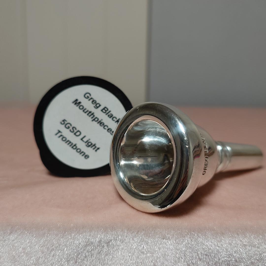 Greg Black 5GSD ライトウェイト トロンボーンマウスピース