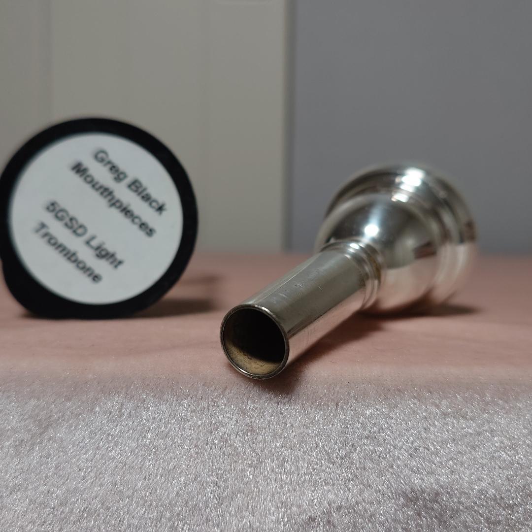 Greg Black 5GSD ライトウェイト トロンボーンマウスピース