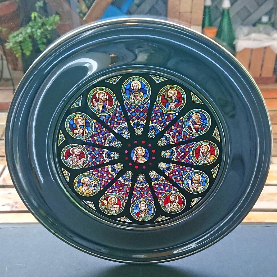 リスボン大聖堂 ステンドグラス バラ窓 グラスマスターズ社 ローズ・ウィンドウ