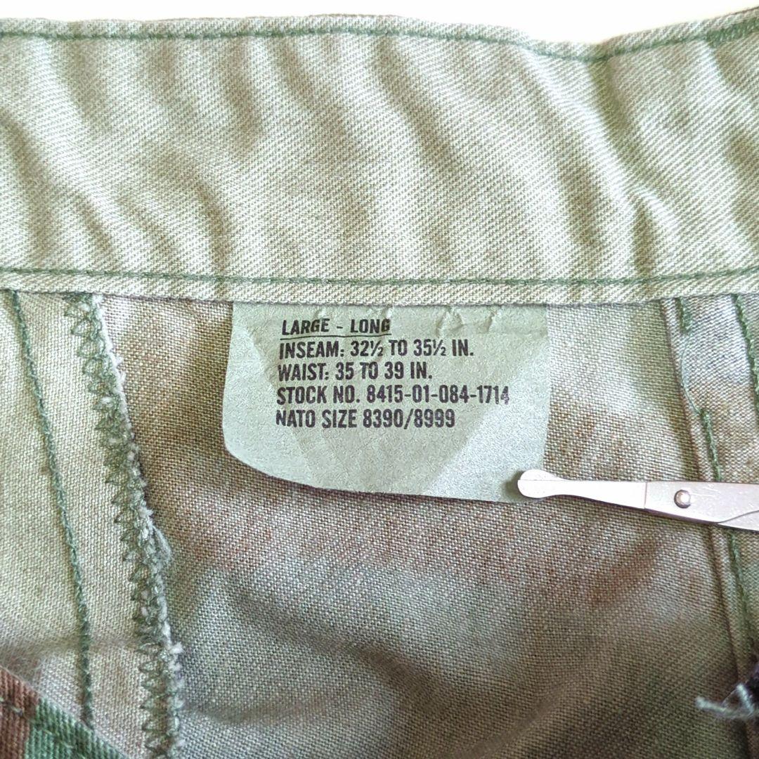 米軍実物 90s BDU カーゴパンツ トラウザー ウッドランドカモ L-L