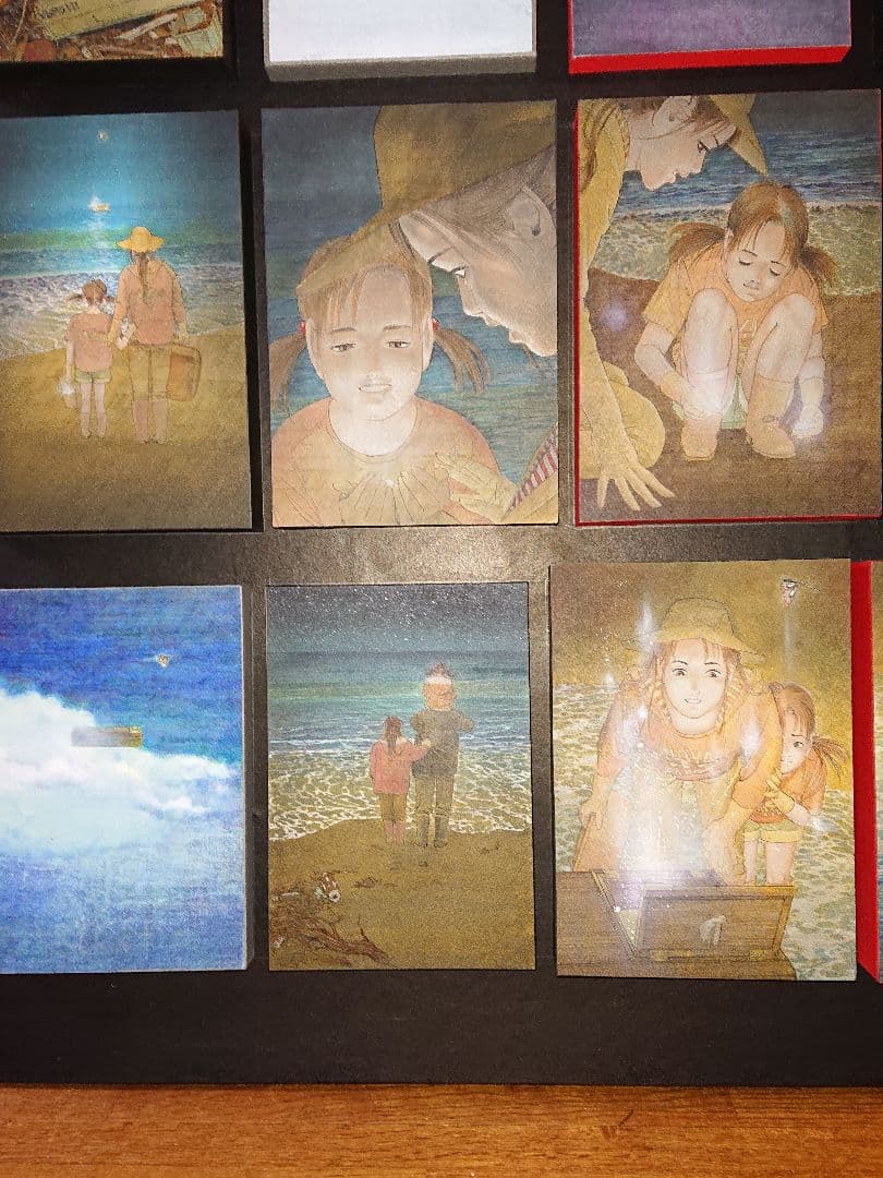 日本画家堤進の平面ポップアート 作品 。ミクストメディア」