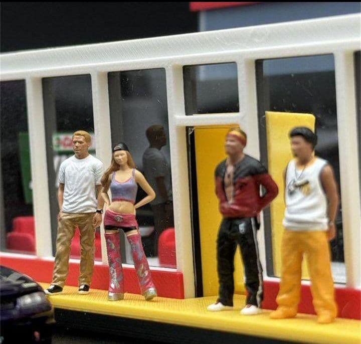 ★《数量限定》☆■1/64【ワイルド・スピード4体セット】（新品・未使用品）