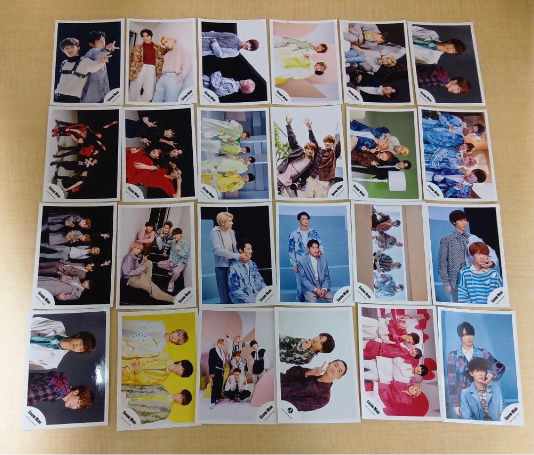 ❶ Man 公式写真 混合 198枚 まとめ売り