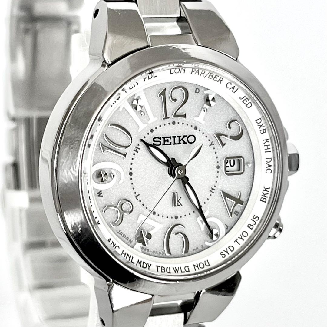 セイコー SEIKO ルキア レディース 腕時計 稼働 電波ソーラー s2135