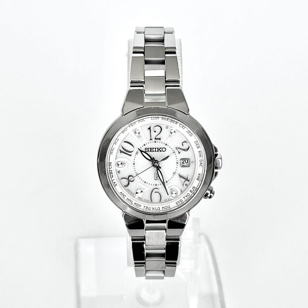 セイコー SEIKO ルキア レディース 腕時計 稼働 電波ソーラー s2135