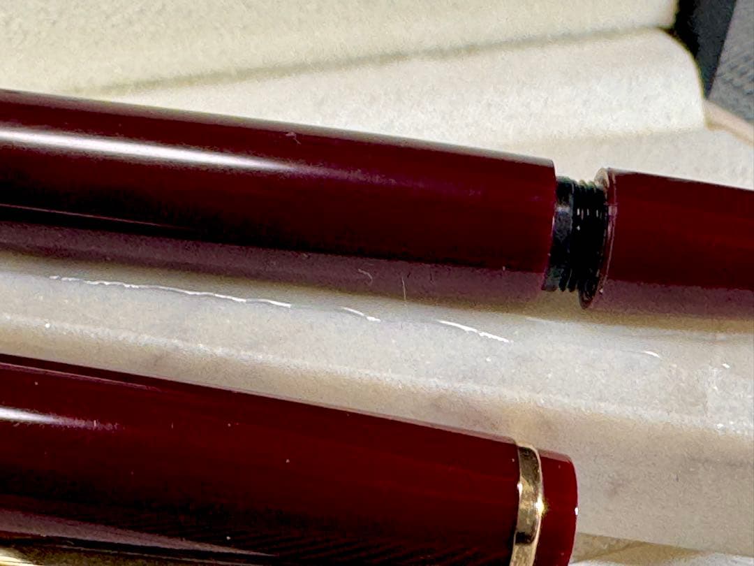 【極美品】モンブランNO24 1960s 万年筆 ボルドー