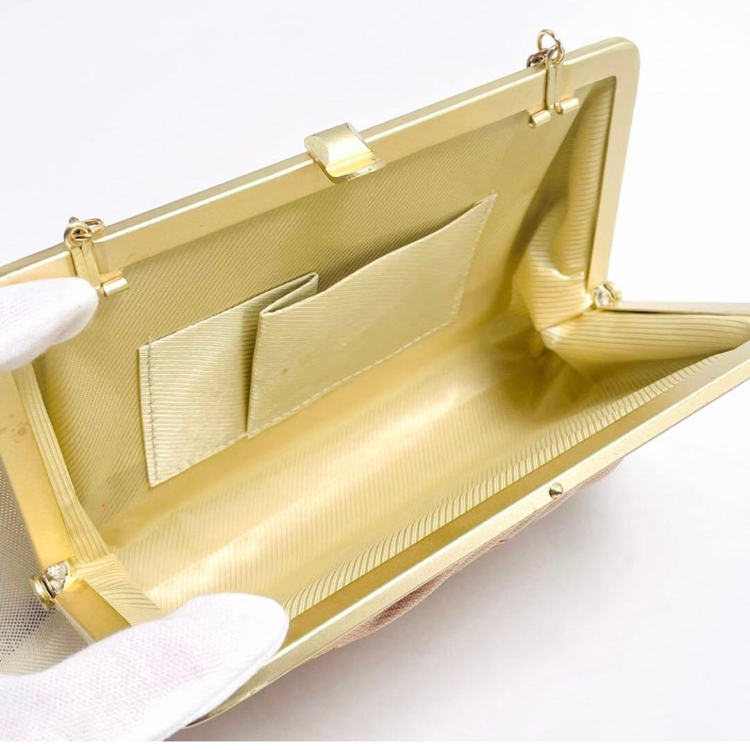 最終価格 美品 超特選 和装バッグ 草履 2点セット 花菱 フォーマル 着物