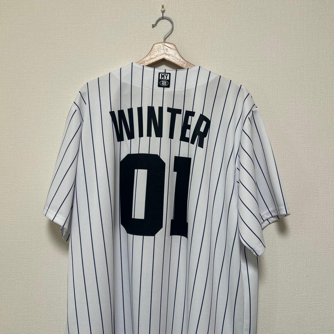 aespa ベースボールユニフォーム　ウィンター