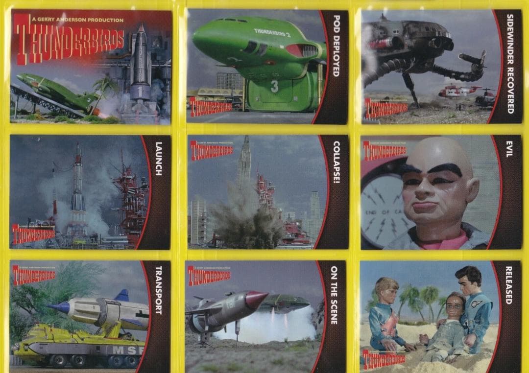 【日本未発売】サンダーバード　トレーディング　カード　シリーズⅡ　全種類　未開封